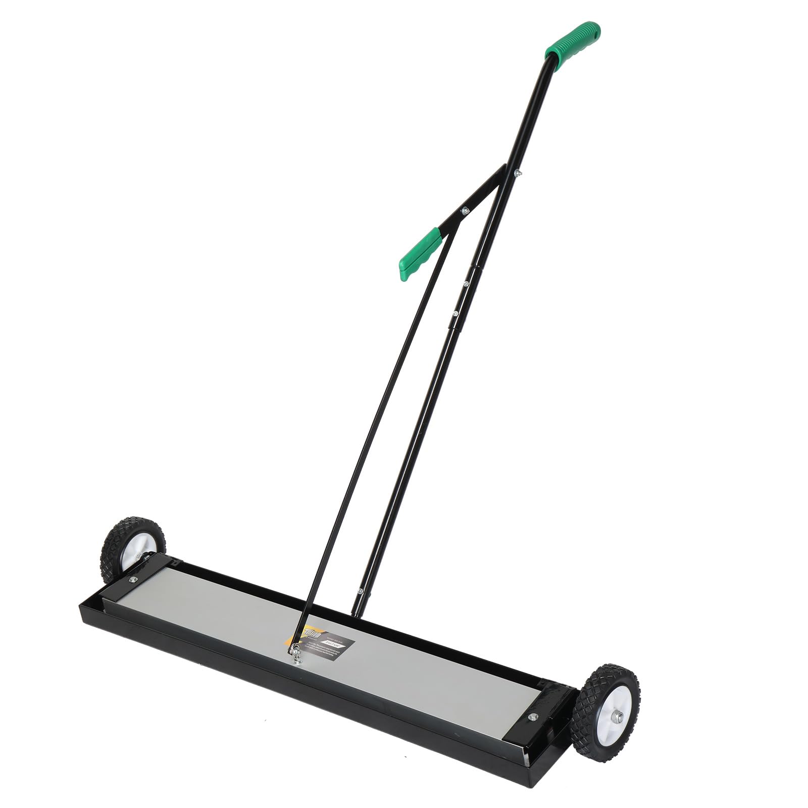 36/24 Inch Rolling Magnetic Sweeper Nail Pickup 165 LBS Capacity with Release