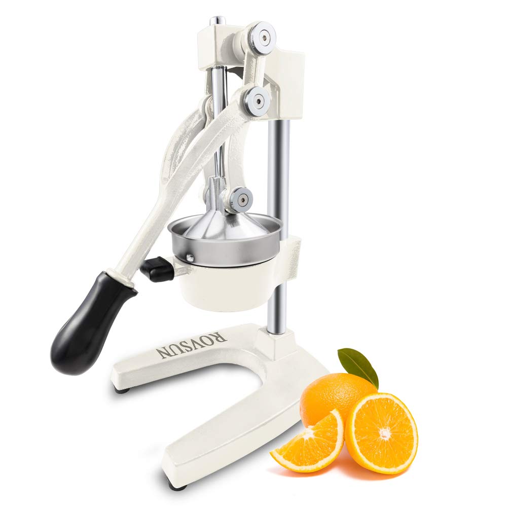 ROVSUN Commercial Manual Citrus Juicer Heavy Duty White