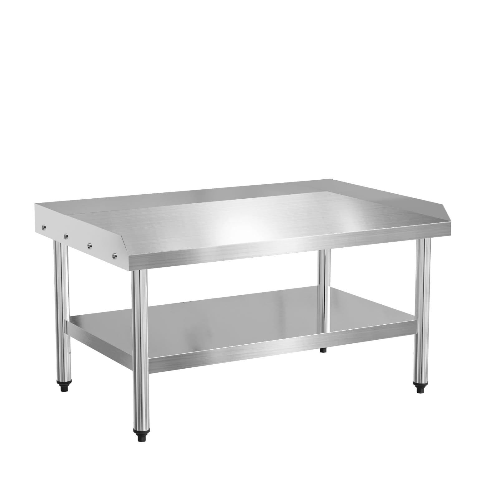 ROVSUN 48 X 30 X 26 Inch Stainless Steel Equipment Stand with Undershelf