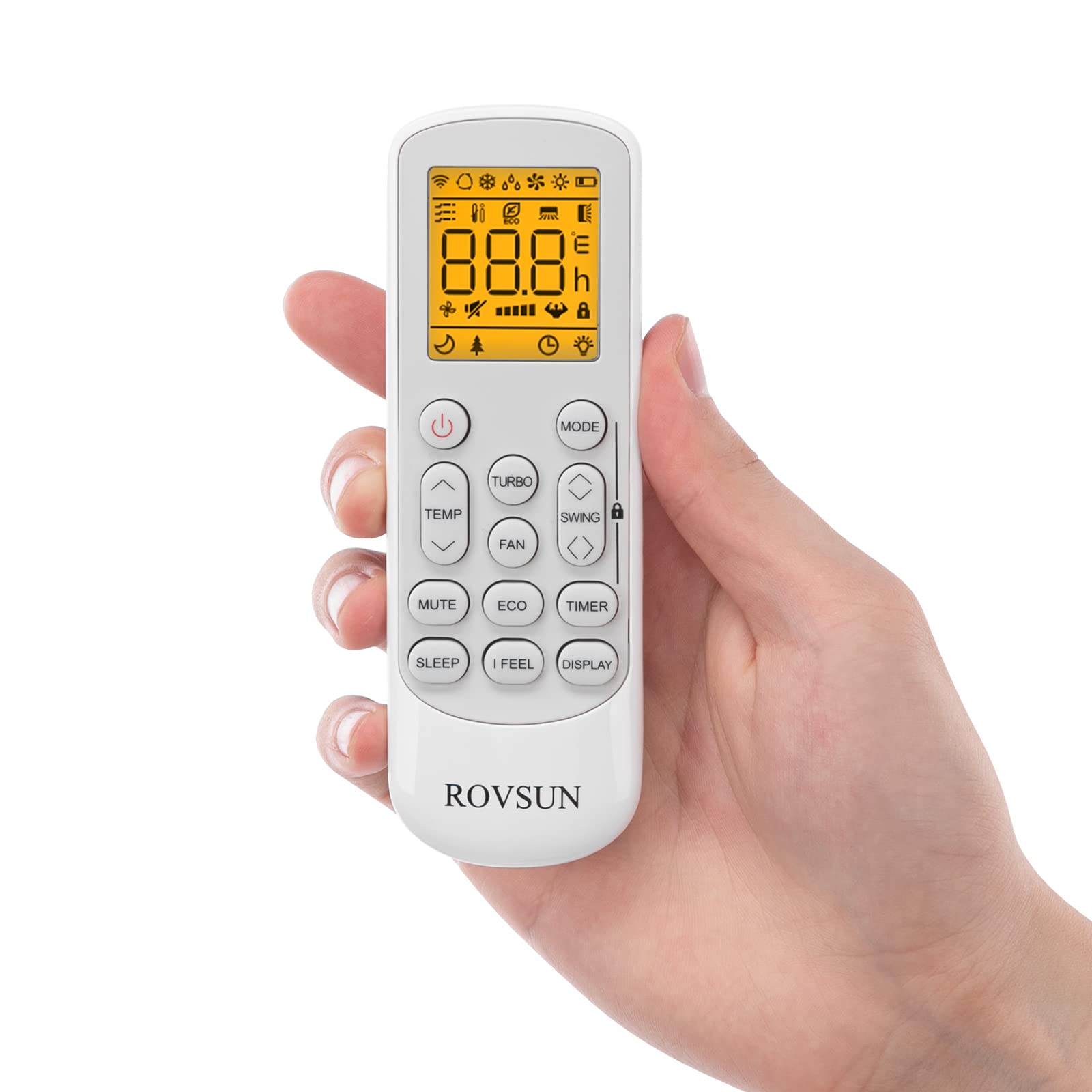 Remote Control of ROVSUN Mini Split Air Conditioner