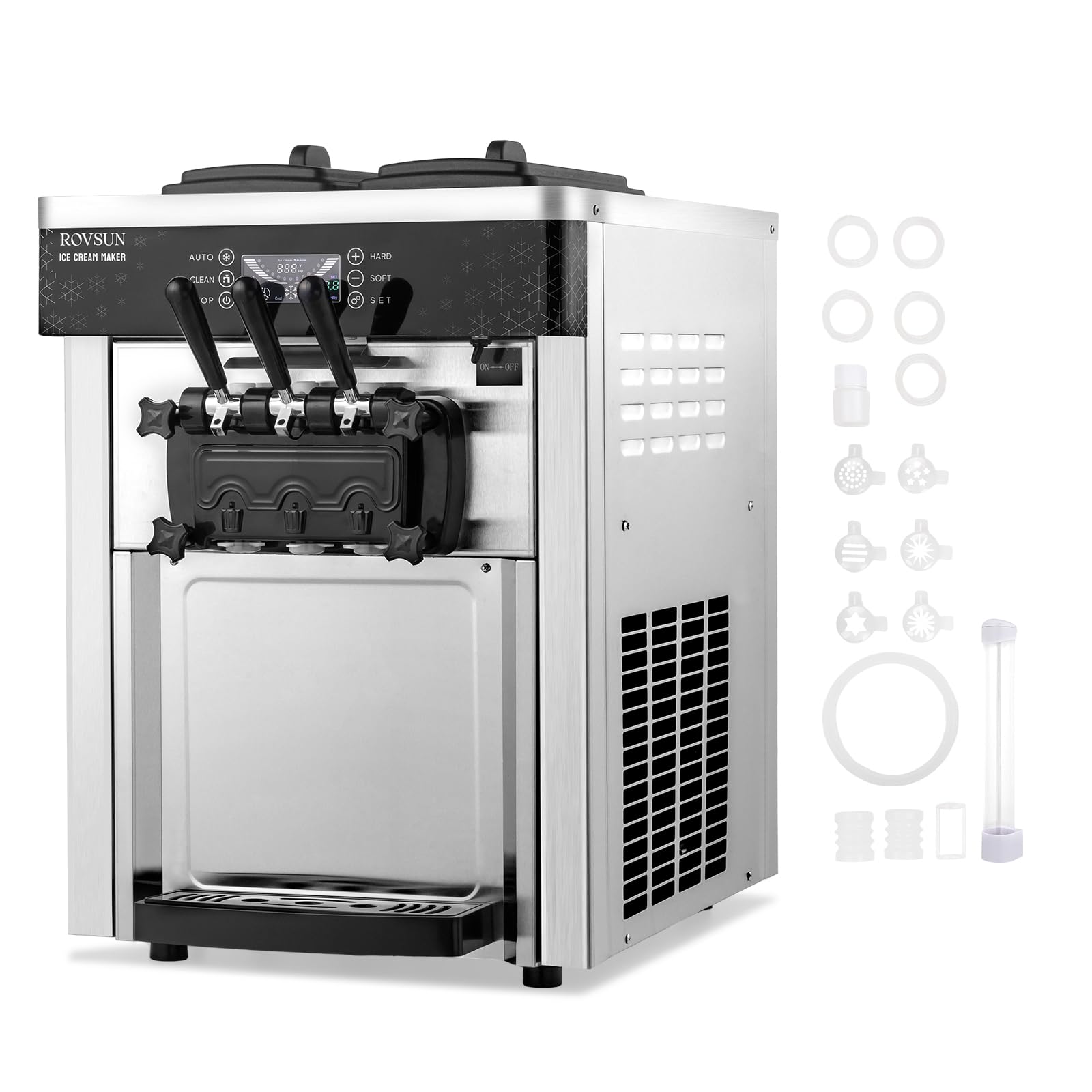 ROVSUN 3.2 Gallon 2200W 110V Ice Cream Machine