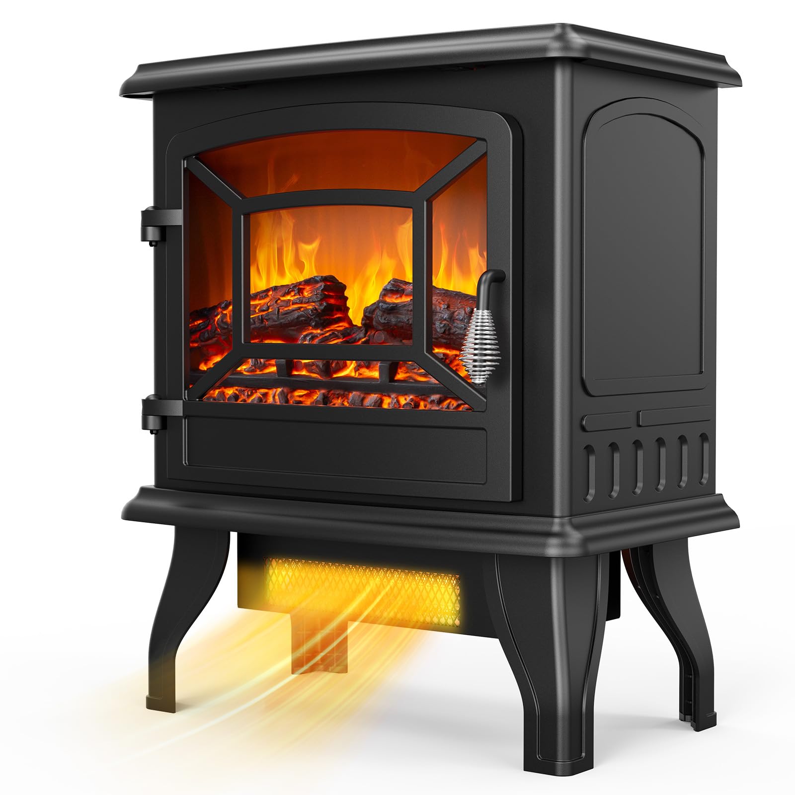 ROVSUN 17" x 20" 1400W 120V Electric Fireplace Stove