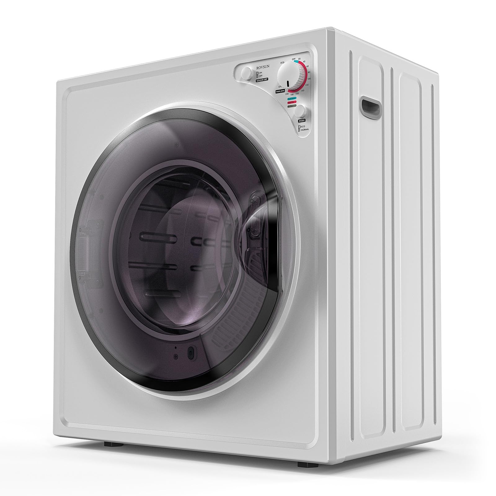 ROVSUN 9 LBS 1300W 110V Tumble Dryer Machine with Classic Knob Control