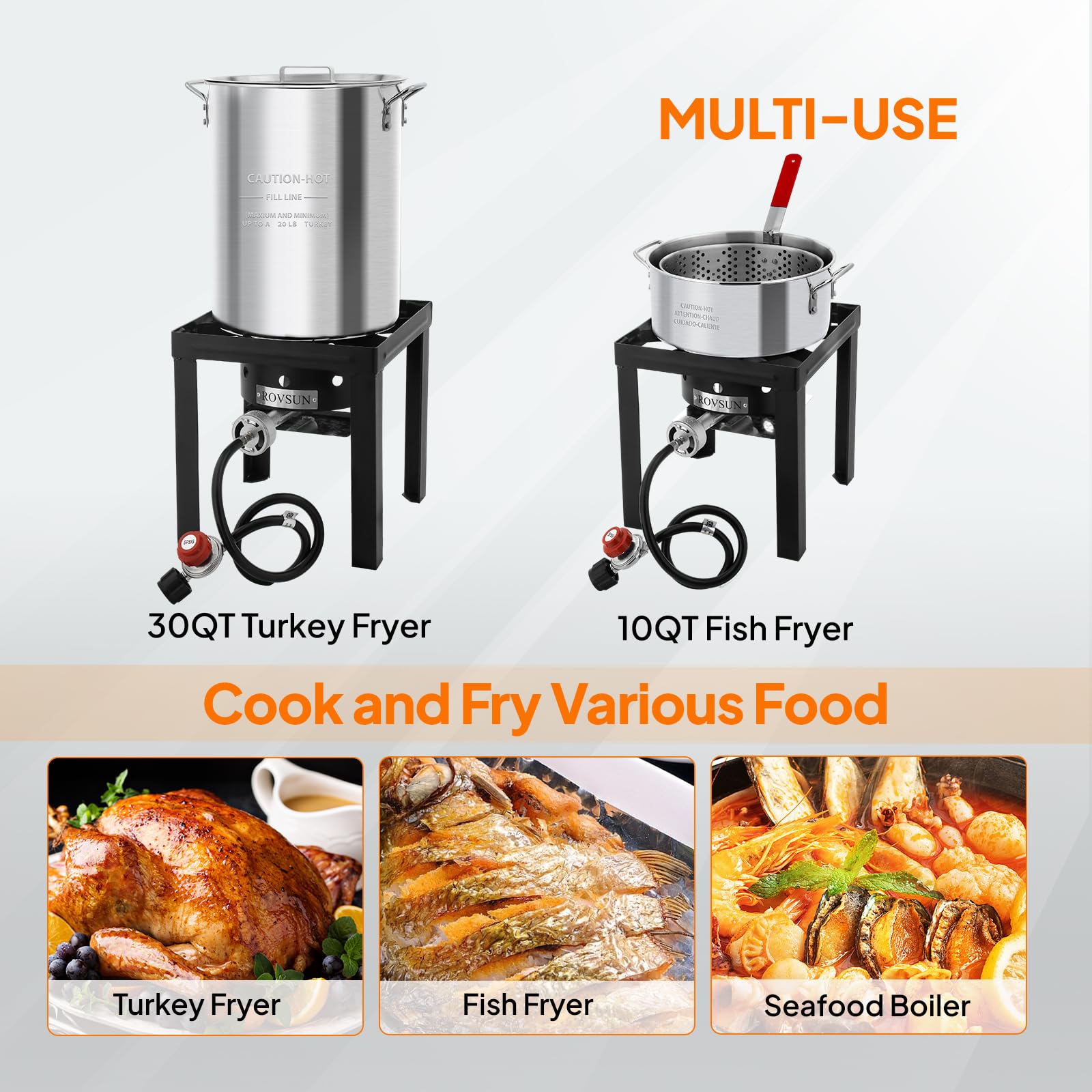 30 store quart turkey fryer