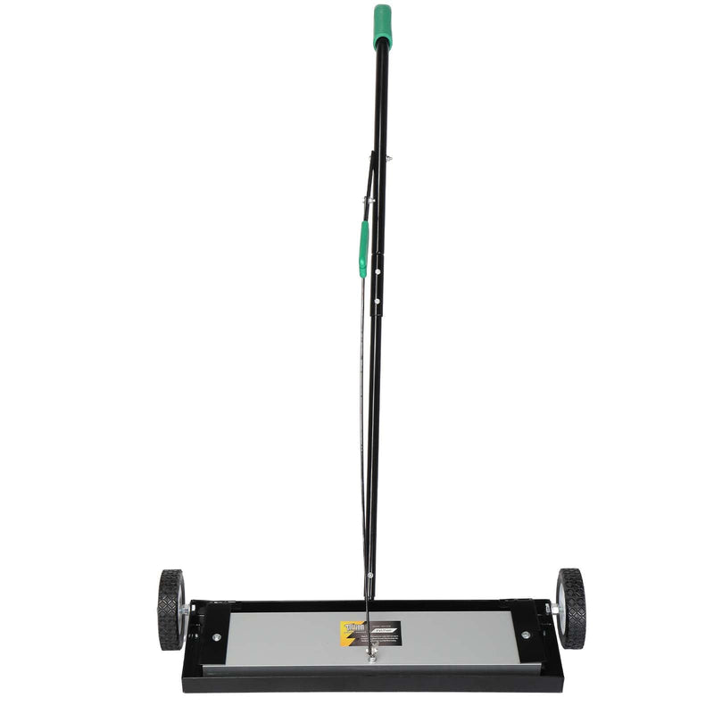 TUFFIOM 36/24 Inch Rolling Magnetic Sweeper Nail Pickup 165 LBS Capacity with Release