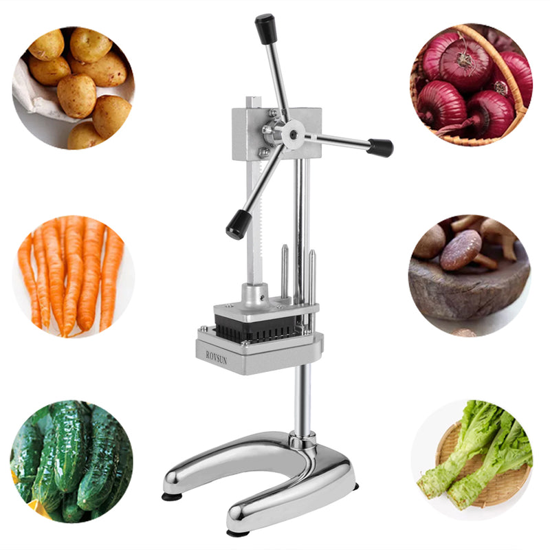 Upgraded Electric Potato Slicer Commercial Onion Slicing Machine Vegetable  Fruit